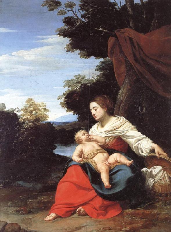VOUET, Simon Madonna of the Basket oil painting image